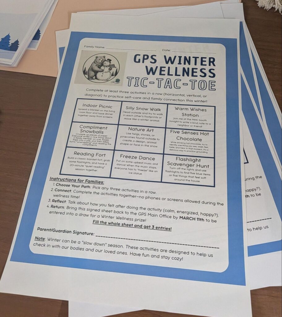 Gravenhurst Public School hosts a Winter Warm Up family event