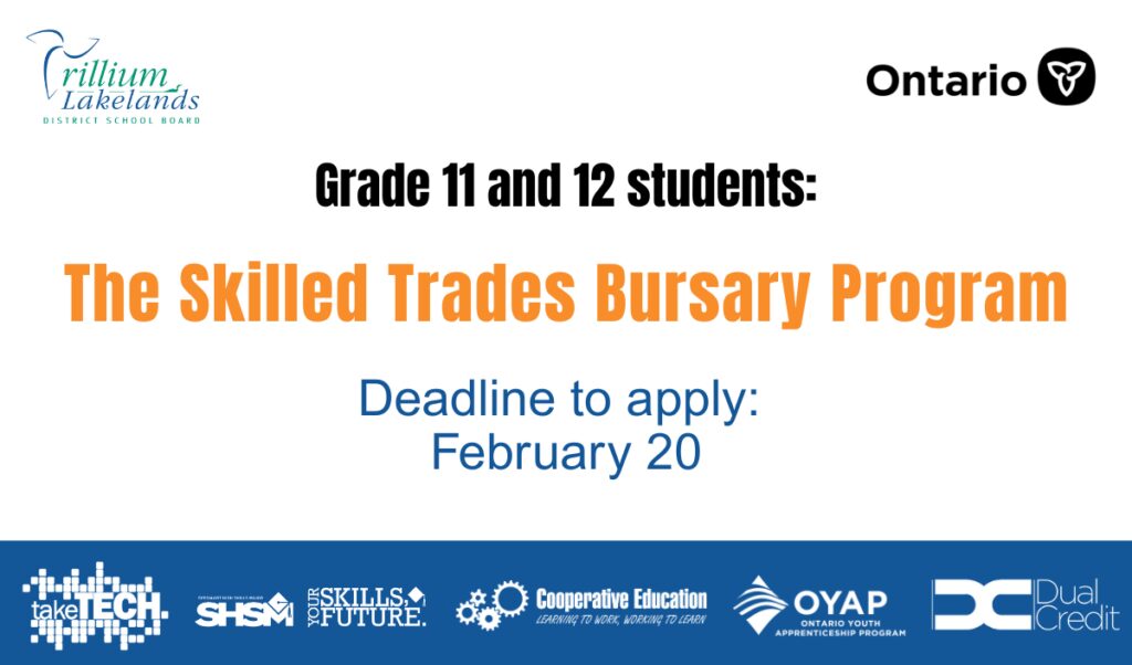 Skilled Trades Bursary 2026 - website
