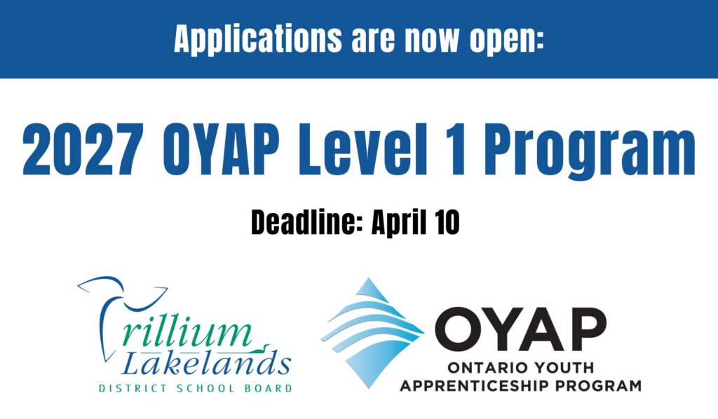 TLDSB OYAP Application Poster