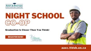 Night School Co-op Poster